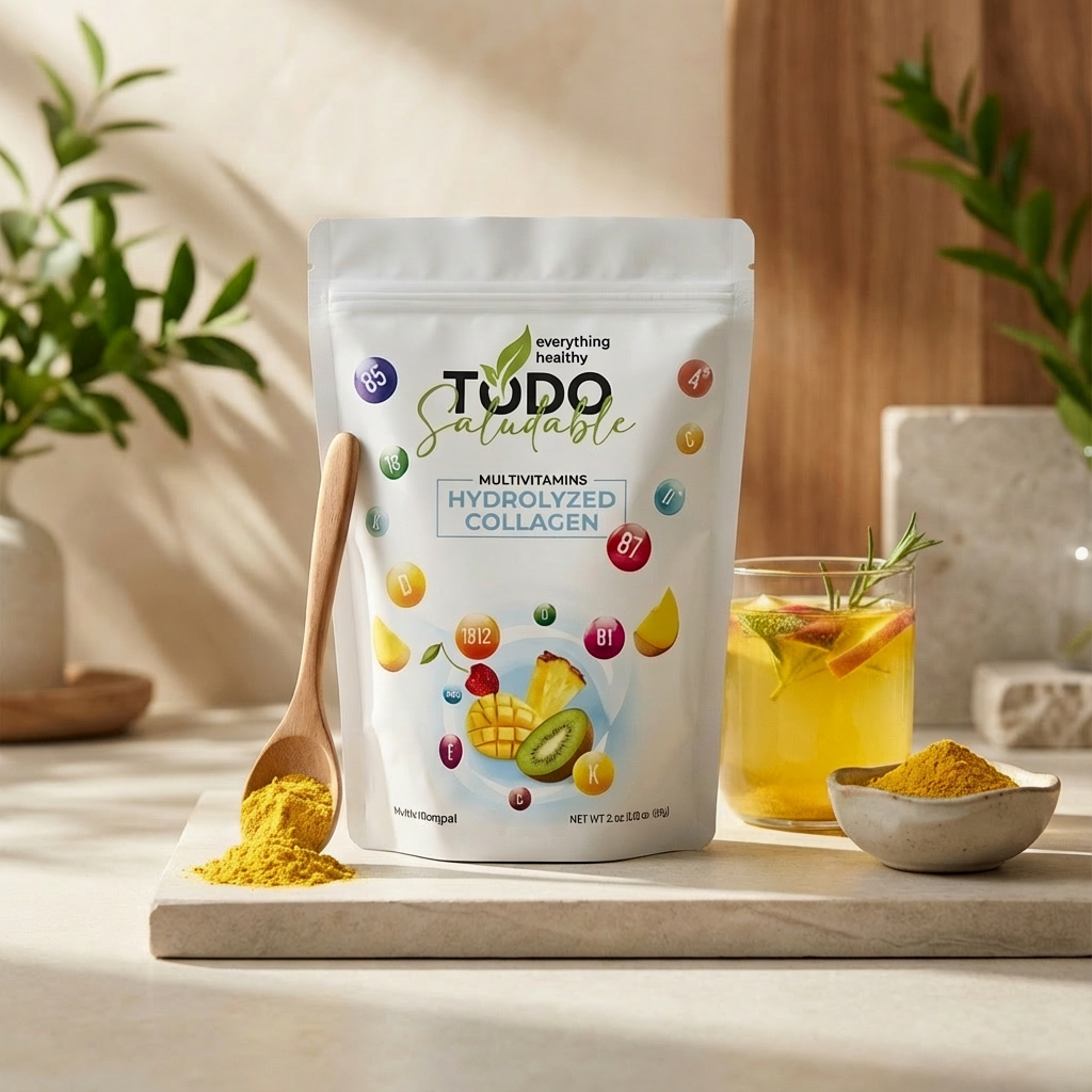 Todo Saludable Multivitamins Hydrolyzed Collagen 340g bag