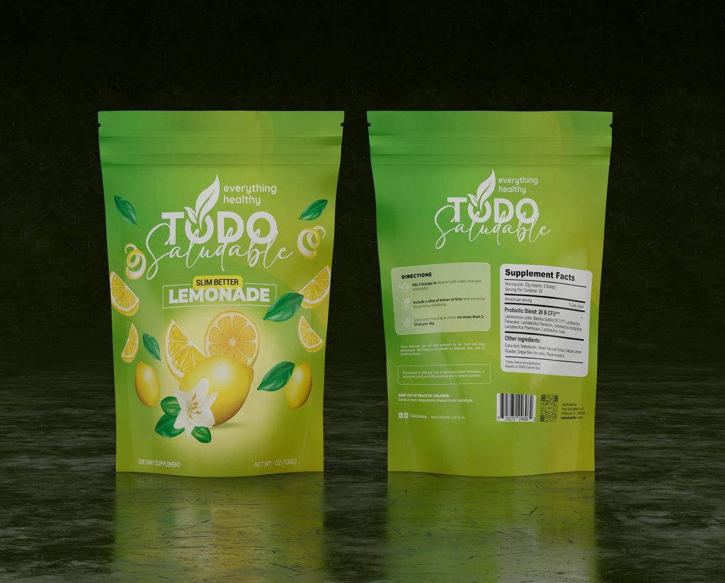 Todo Saludable Slim Better Lemonade lifestyle shot