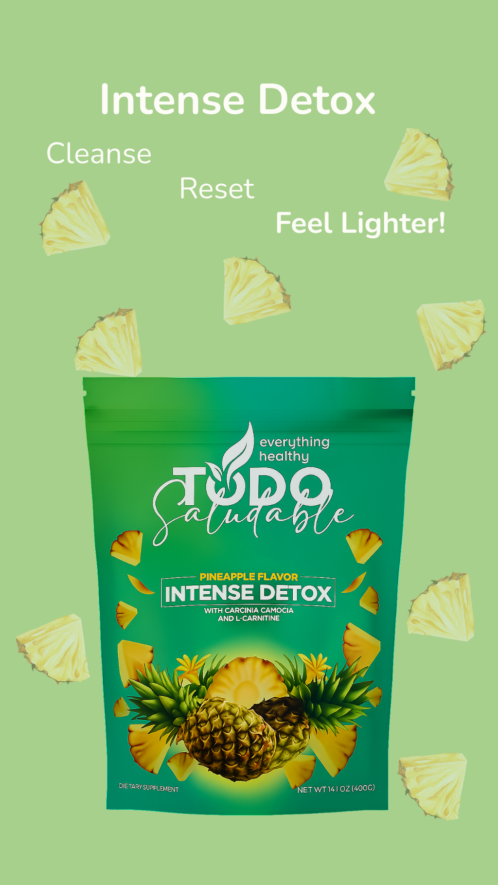 Intense Detox – Pineapple Flavor